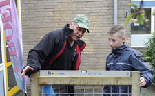 Aanleg vierkante-meter-tuin Basisschool de Kasteeltuin Roermond